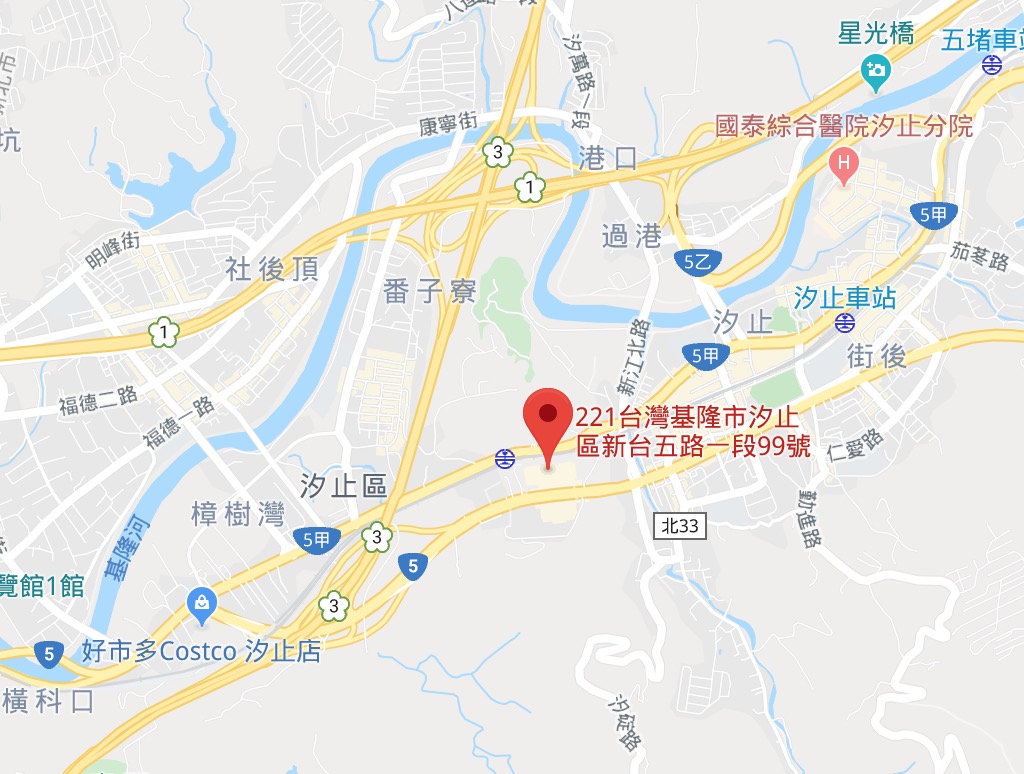 location map